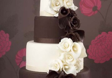 Прикраса весільного торта своїми руками