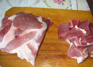 Тушкована квашена капуста зі свининою, фото рецепт
