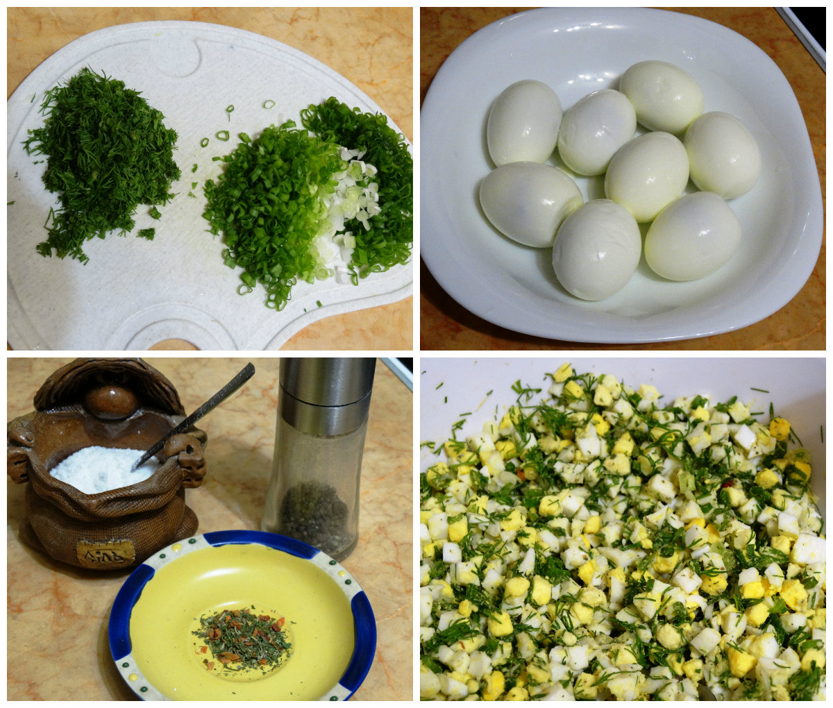 Слоечки з яйцем і зеленню, фото рецепт