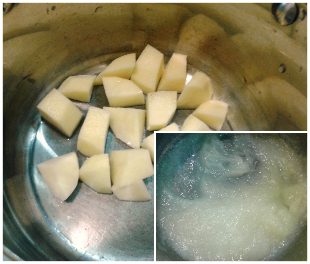 Горохово картопляне пюре для малюків, фото рецепт