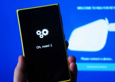Не включається Nokia Lumia   Скидання налаштувань