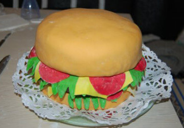 Торт «Гамбургер» | Майстер клас