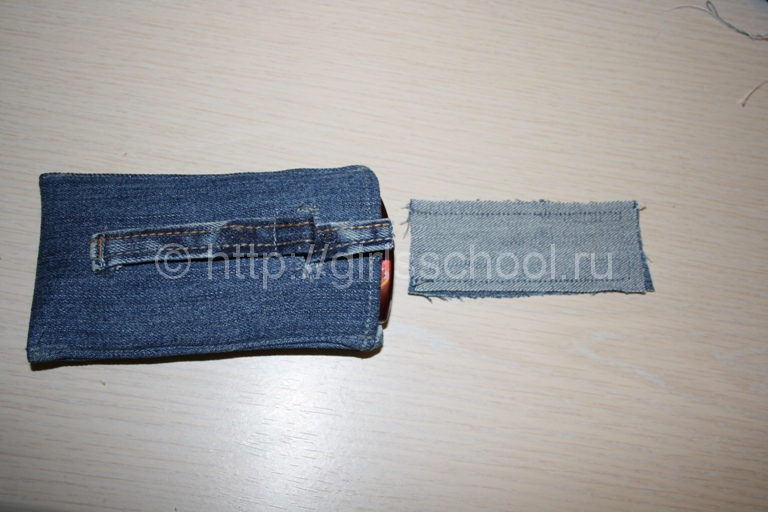 Як зробити чохол своїми руками зі старих джинсів