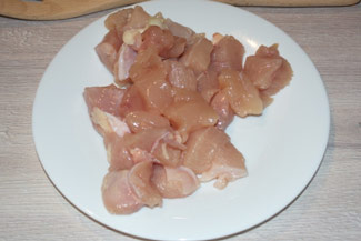 Мясо по французьки з курки в сковороді, фото рецепт