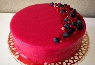 Глазур для прикраси торта: фото, відео, ідеї