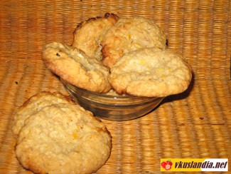 Вівсяне печиво Сонечко, фото рецепт