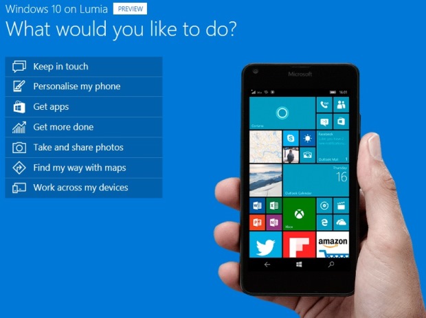 Емулятор Windows 10 Mobile. Віртуальна Lumia