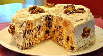 Рецепт торта «Трухлявий пень»