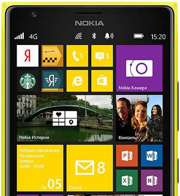 Огляд смартфона Nokia Lumia 1520