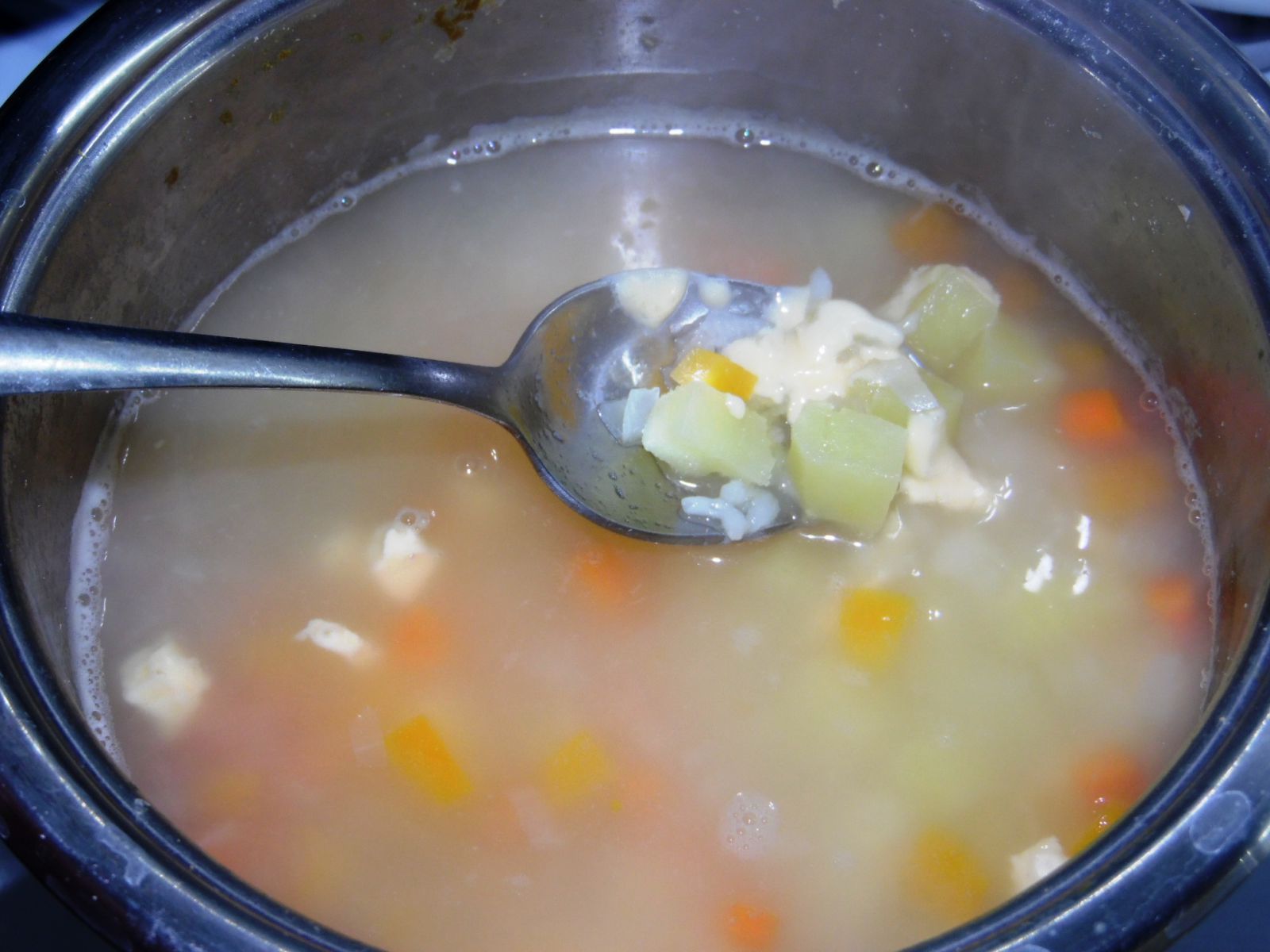 Сирний суп для діток від двох років, фото рецепт