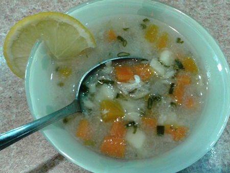Дитячий рибний суп з тріски, фото рецепт