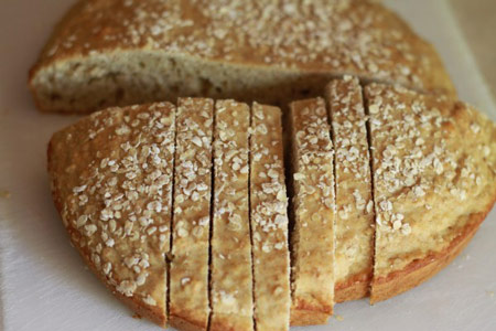 Білий хліб без дріжджів, фото рецепт