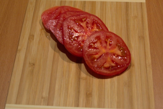 Проста закуска з помідорів і бринзи, фото рецепт