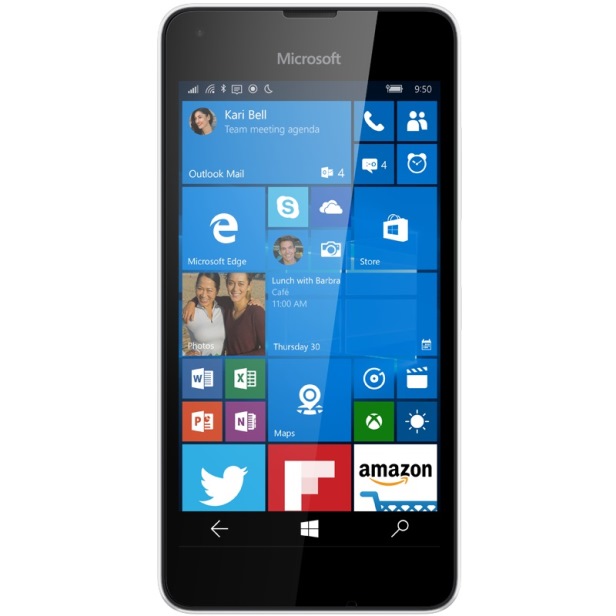 Фотографії Microsoft Lumia 550: білий, червоний,чорний,синій