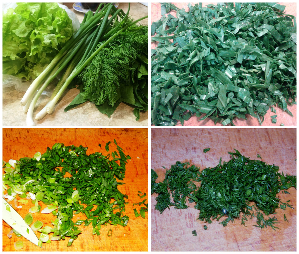 Поживний салат з сиром і зеленню, фото рецепт