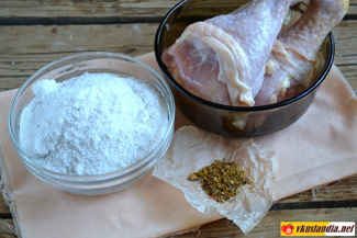 Курка на сольовий подушці в духовці, фото рецепт