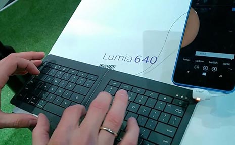 Як підключити Bluetooth клавіатуру до Lumia 640 і 640XL?