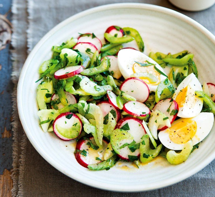 Салат з редису і цикорію — правильний і смачна вечеря