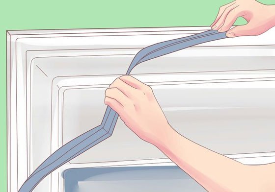 Як замінити гумовий ущільнювач в холодильнику