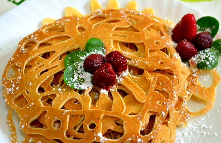 Ажурні млинці до Масляної Ажурні млинці до Масляної