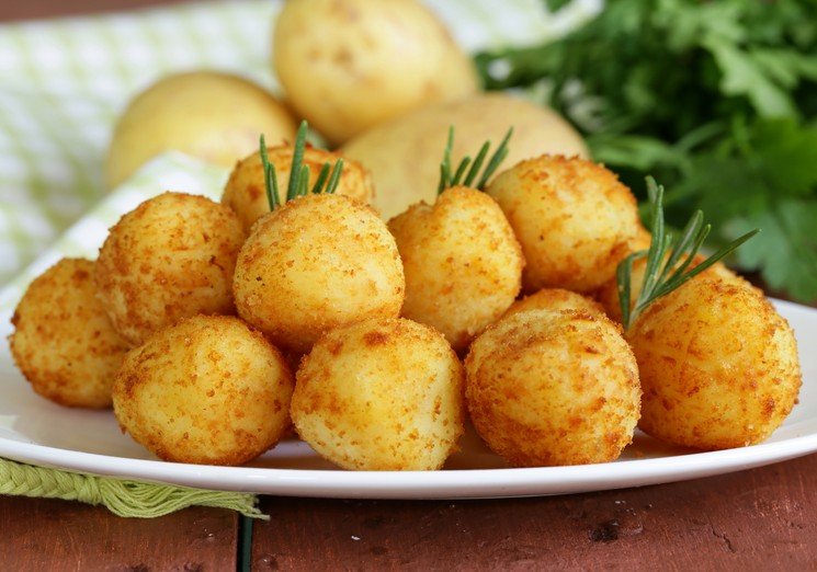 Картопляні кульки — Пісна кухня