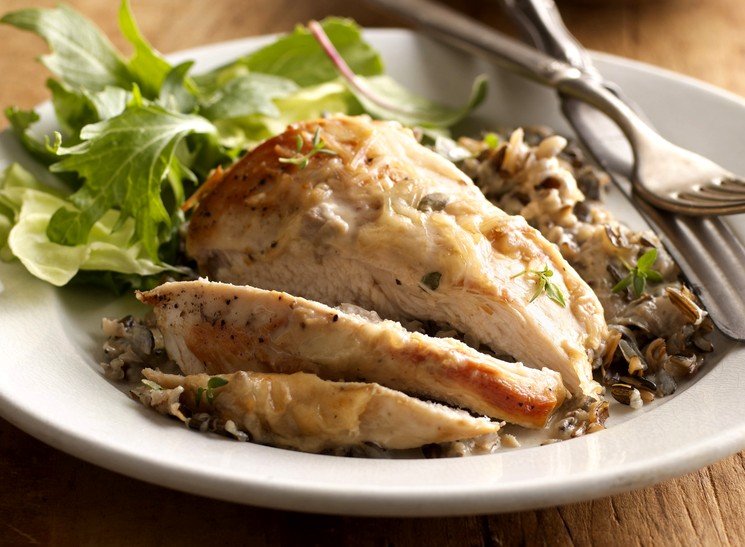 Рецепт курчати — готуємо курятину в білому соусі