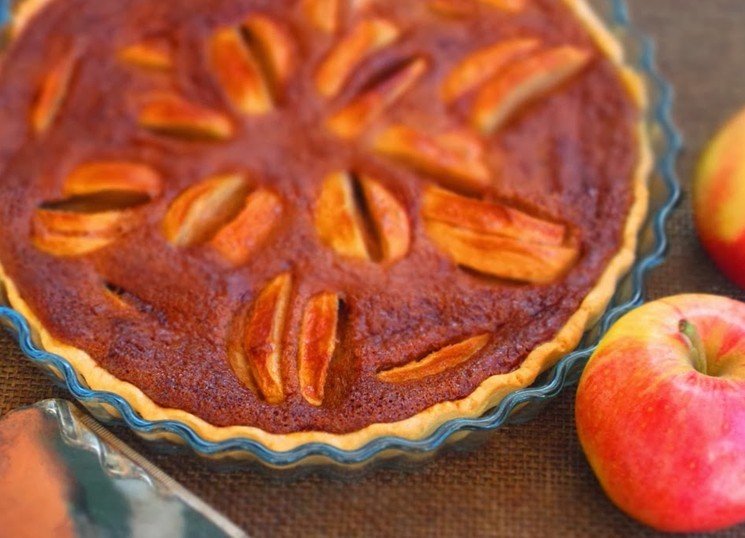 Рецепт карамельного наливної пирога