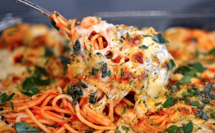 Готуємо спагетті — дві смачні запіканки