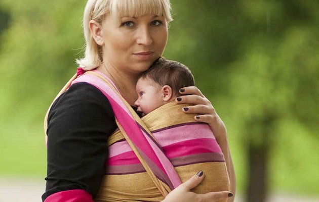 Слінг для новонароджених: шарф, травень, з кільцями, рюкзак   як вибрати, купити і намотати