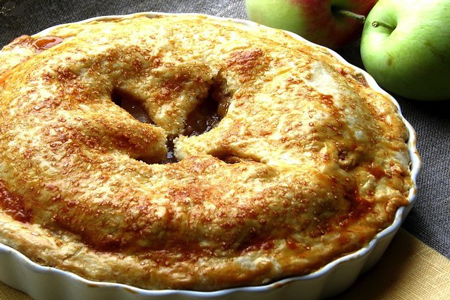 Американський яблучний пиріг, рецепт фото