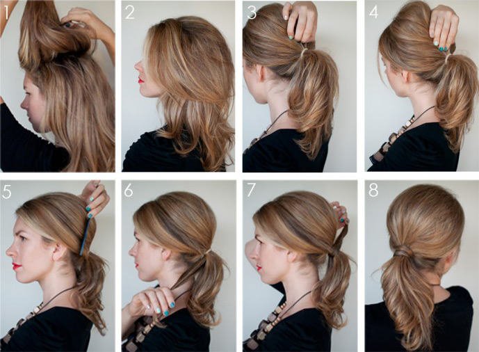 Як зробити обємний хвіст: ТОП 10 зачісок (фото)