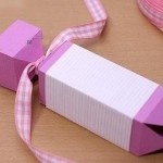 Як зробити цукерку з паперу для декору свята