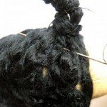 Як робити волосся тільді з різних матеріалів