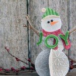 Як зробити симпатичного сніговика з паперу