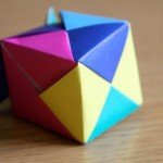 Як зробити куб трансформер «троянда» з паперу