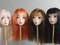 Як робити волосся з атласних стрічок для ляльок