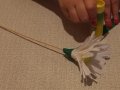 Як зробити обємну ромашку з паперу