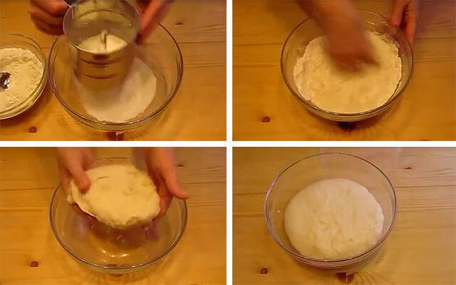 Рецепт булочок з цукром у вигляді сердечка