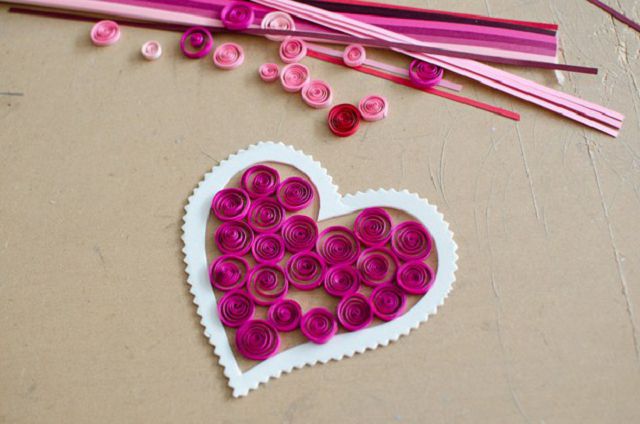 Визнання в любові з паперової валентинкою. Ідеї