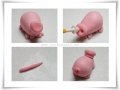 Як зробити свинку Пеппу з пластиліну або мастики