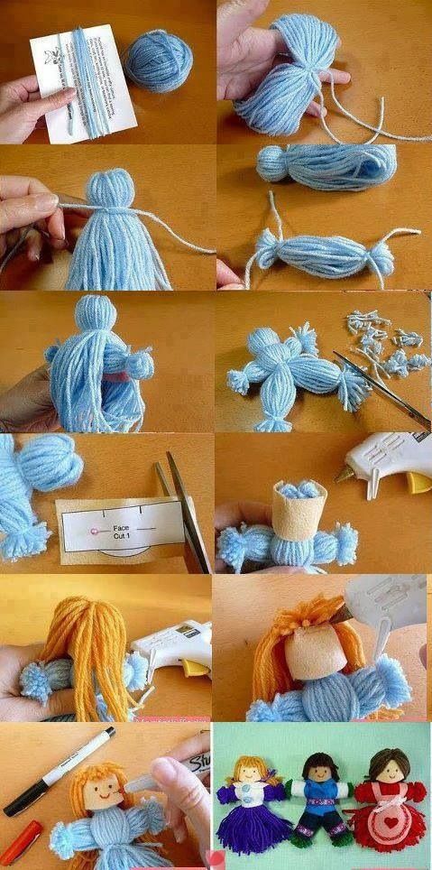 Як зробити ляльку оберіг з ниток