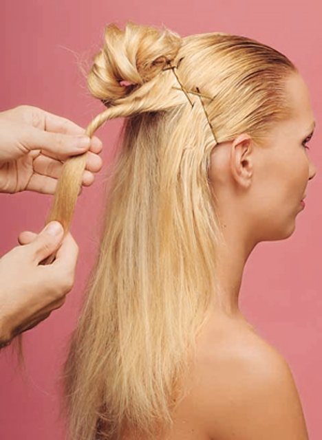 Обємні зачіски: на середні і довгі волосся (фото)