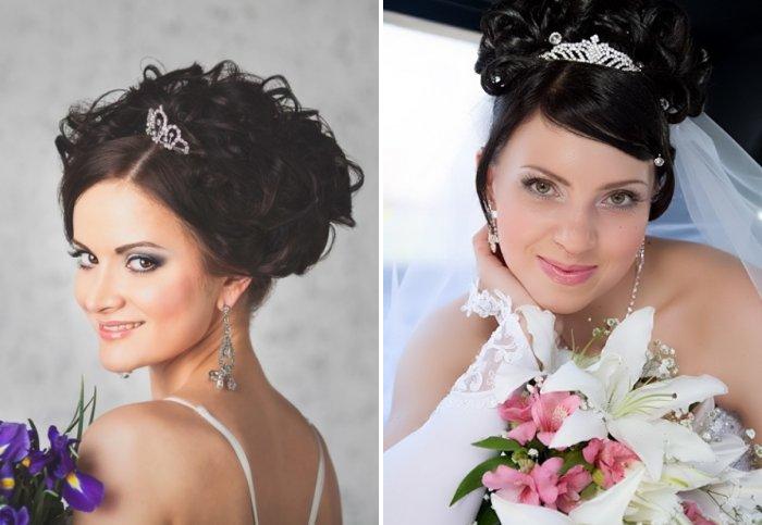 Весільні зачіски з діадемою: 10 красивих зачісок (фото)