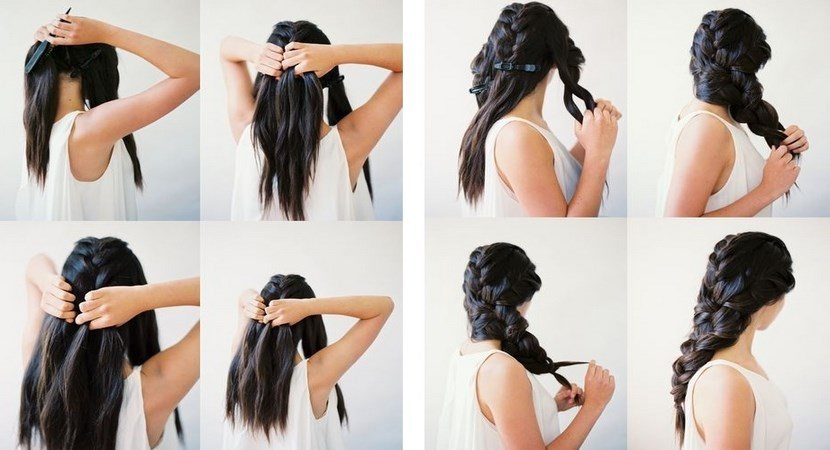 Грецька коса: на середні і довгі волосся (фото)