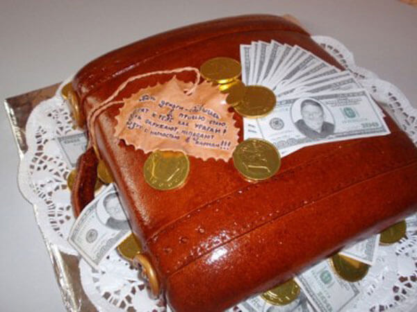 Торт валізу з грошима | Покроковий майстер клас
