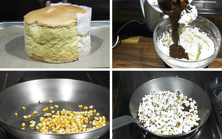 Як зробити солодкий торт «Попкорн» в домашніх умовах?