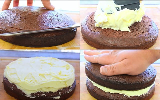 Покроковий рецепт американського шоколадного торта «Вупі Пай»