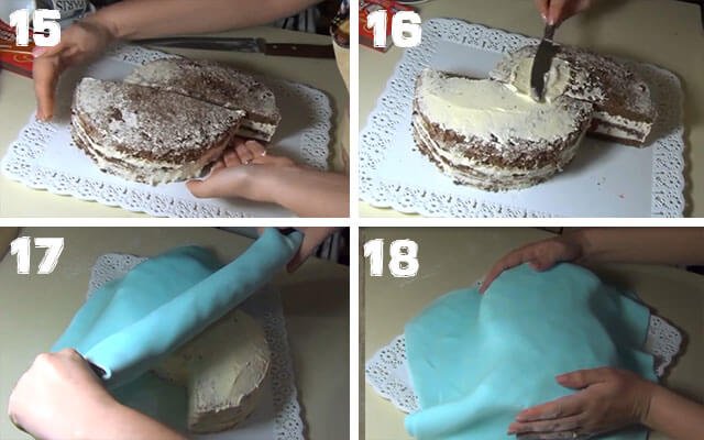Торт «Міньйон» з мастики | Покроковий майстер клас