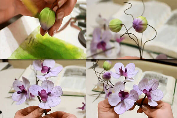 Як зробити квіти «Орхідея» з мастики? | Майстер клас