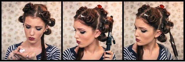 Зачіска у стилі Пін Ап: 10 красивих зачісок (фото)